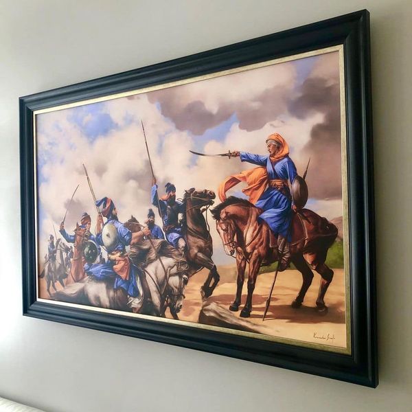 Mai Bhago Sikh Art