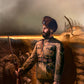 Canadian Sikh Soldier Private Buckam Singh WW1 