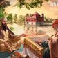 Guru Arjan Dev ji - Sikh history painting by artist Kanwar Singh