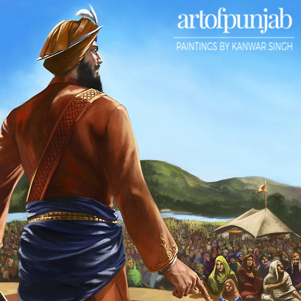 Guru Gobind Singh creator of the Khalsa