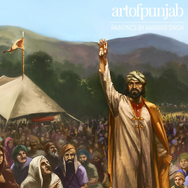 The First Vaisakhi in 1699
