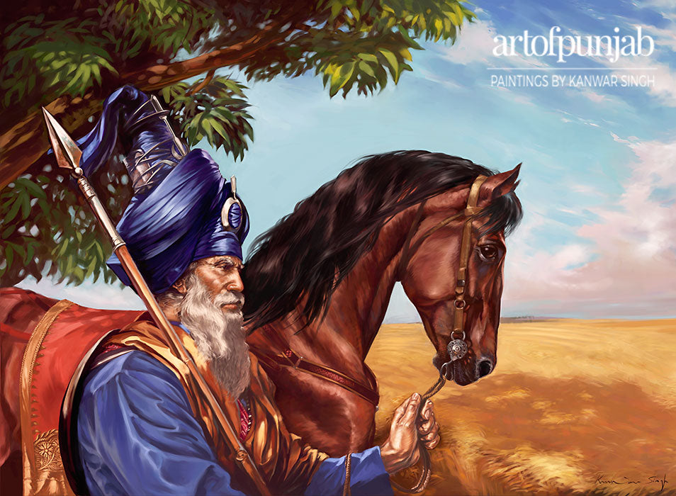 The Nihang or Akali is an armed Sikh warrior order originating in the Indian subcontinent. 