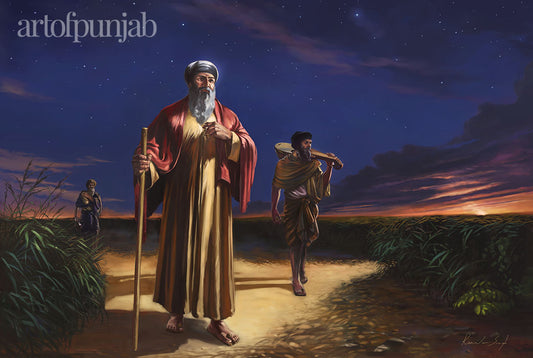 Guru Nanak Dev Ji founded the Sikh faith known to us as Udasis