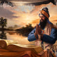 Guru Gobind Sikh history Painting by artist Kanwar Singh
