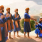 The first Vaisakhi April 13 1699 saw the initiation of the first five Khalsa. 